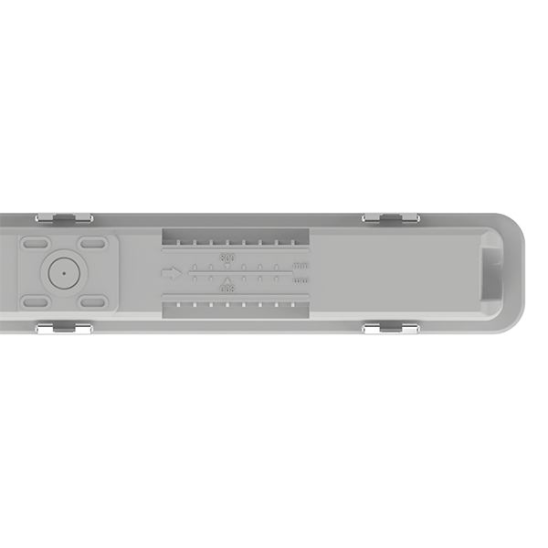 Tamar Anti-Corrosive 6ft Twin 30W/60W 4000K Grey Plug & Play IP65 E-SEL3 Emergency